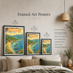 Tanganyika - Burundi - Travel Art Print Wall Deco Poster - Travel Art Poster Print