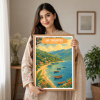 Tanganyika - Burundi - Travel Art Print Wall Deco Poster - Travel Art Poster Print