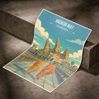 Angkor Wat - Cambodia - Travel Wall Art Print - Art Print - Travel Art Poster