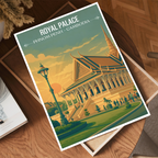 Royal Palace - Phnom Penh - Cambodia - Travel Wall Art Print - Art Print - Travel Art Poster