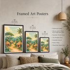 Cameroon - Travel Art Print Wall Deco Poster