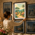 Cameroon - Travel Art Print Wall Deco Poster