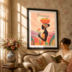 Cameroon - Travel Art Print Wall Deco Poster