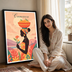 Cameroon - Travel Art Print Wall Deco Poster