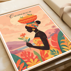 Cameroon - Travel Art Print Wall Deco Poster