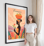 Cameroon - Travel Art Print Wall Deco Poster