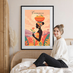 Cameroon - Travel Art Print Wall Deco Poster