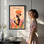 Cameroon - Travel Art Print Wall Deco Poster
