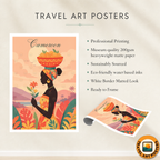 Cameroon - Travel Art Print Wall Deco Poster