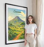 Cameroon - Travel Art Print Wall Deco Poster