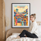 Cameroon - Travel Art Print Wall Deco Poster