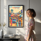Cameroon - Travel Art Print Wall Deco Poster
