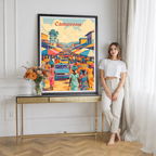 Cameroon - Travel Art Print Wall Deco Poster