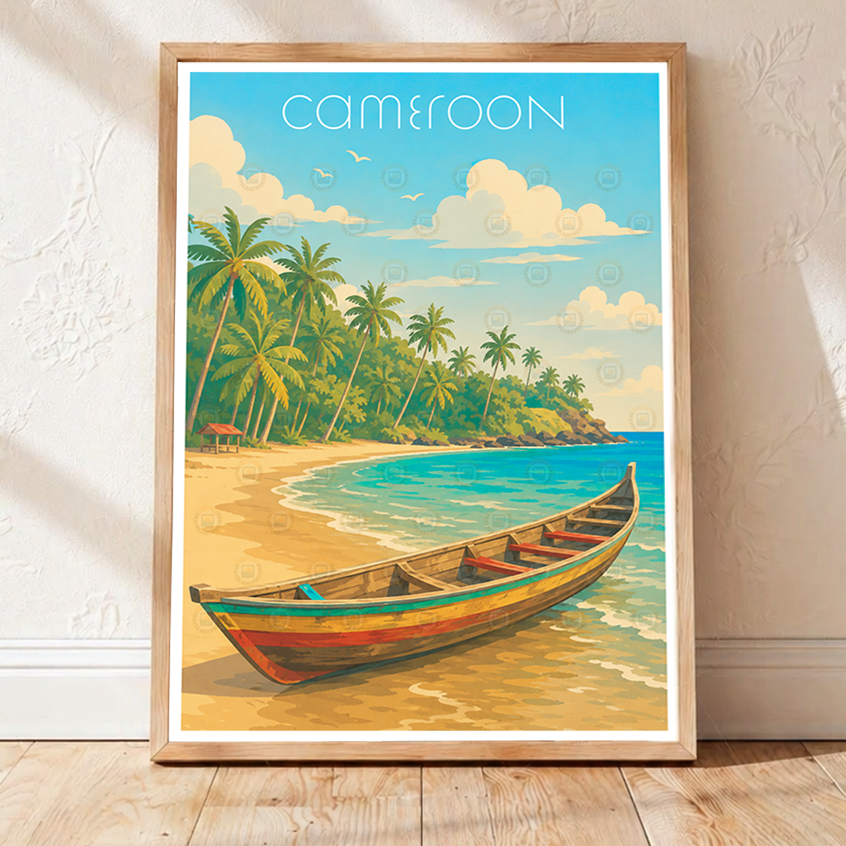Cameroon - Travel Art Print Wall Deco Poster