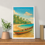 Cameroon - Travel Art Print Wall Deco Poster