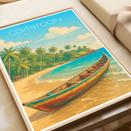 Cameroon - Travel Art Print Wall Deco Poster