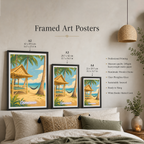 Cameroon - Travel Art Print Wall Deco Poster