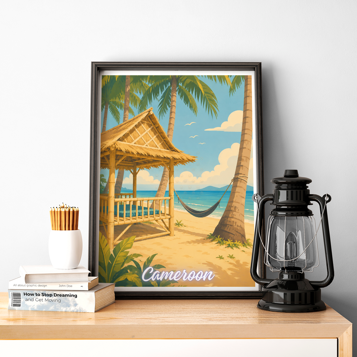 Cameroon - Travel Art Print Wall Deco Poster