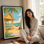Cameroon - Travel Art Print Wall Deco Poster