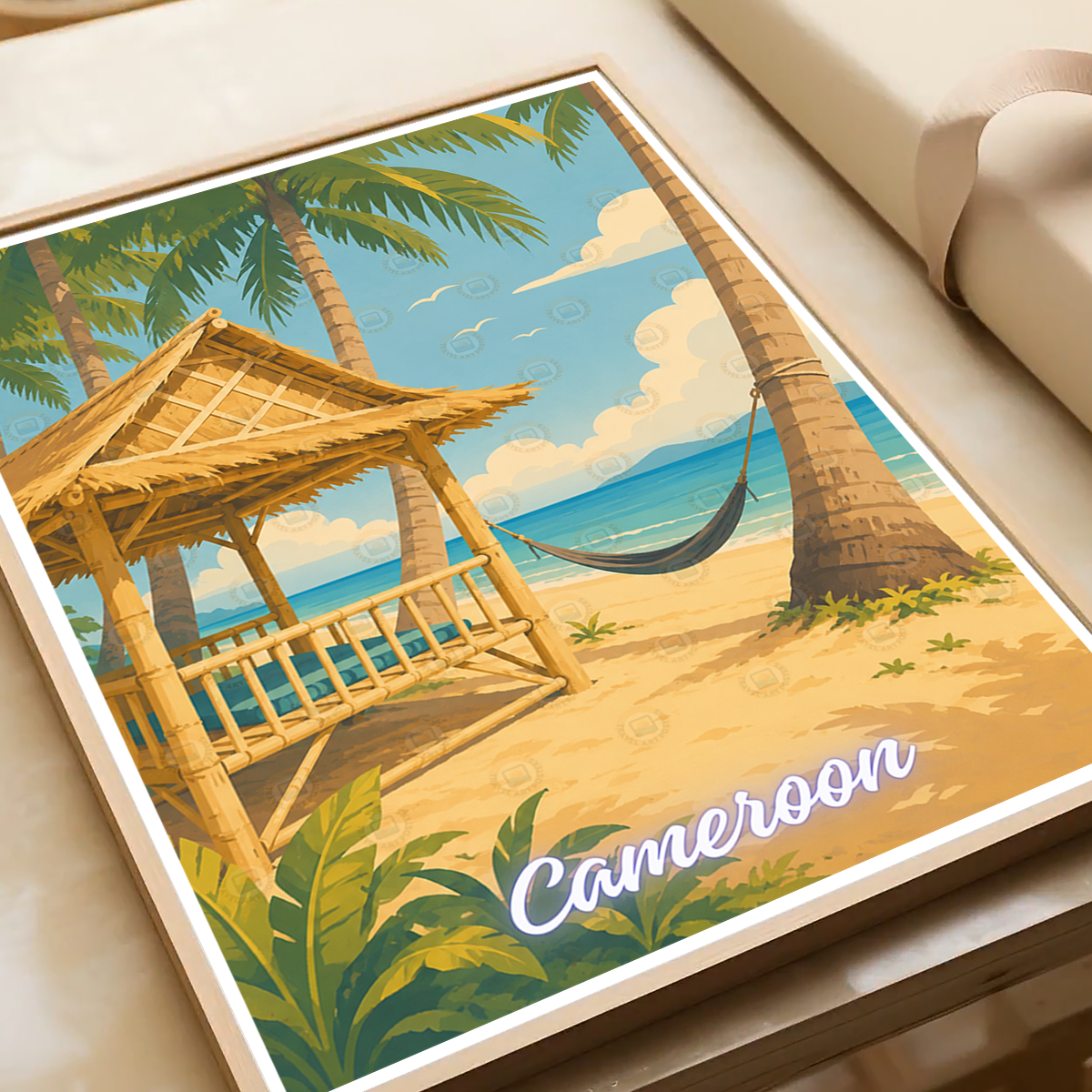 Cameroon - Travel Art Print Wall Deco Poster