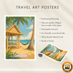 Cameroon - Travel Art Print Wall Deco Poster