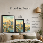 Douala - Cameroon - Travel Art Print Wall Deco Poster