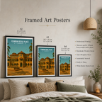 Foumban Royal Palace - Cameroon - Travel Art Print Wall Deco Poster