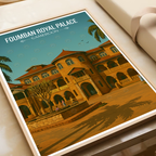 Foumban Royal Palace - Cameroon - Travel Art Print Wall Deco Poster
