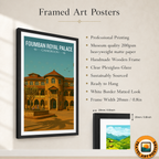 Foumban Royal Palace - Cameroon - Travel Art Print Wall Deco Poster