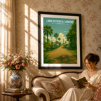 Limbe Botanical Gardens - Cameroon - Travel Art Print Wall Deco Poster
