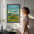 Mount Cameroon - Cameroon - Travel Art Print Wall Deco Poster