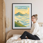 Mount Cameroon - Cameroon - Travel Art Print Wall Deco Poster