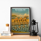 Waza National Park - Cameroon - Travel Art Print Wall Deco Poster