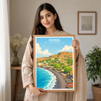 Assomada - Cape Verde - Travel Art Print Wall Deco Poster
