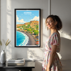 Assomada - Cape Verde - Travel Art Print Wall Deco Poster