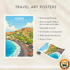 Assomada - Cape Verde - Travel Art Print Wall Deco Poster
