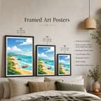Cape Verde - Travel Art Print Wall Deco Poster