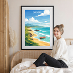 Cape Verde - Travel Art Print Wall Deco Poster
