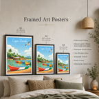Cape Verde - Travel Art Print Wall Deco Poster