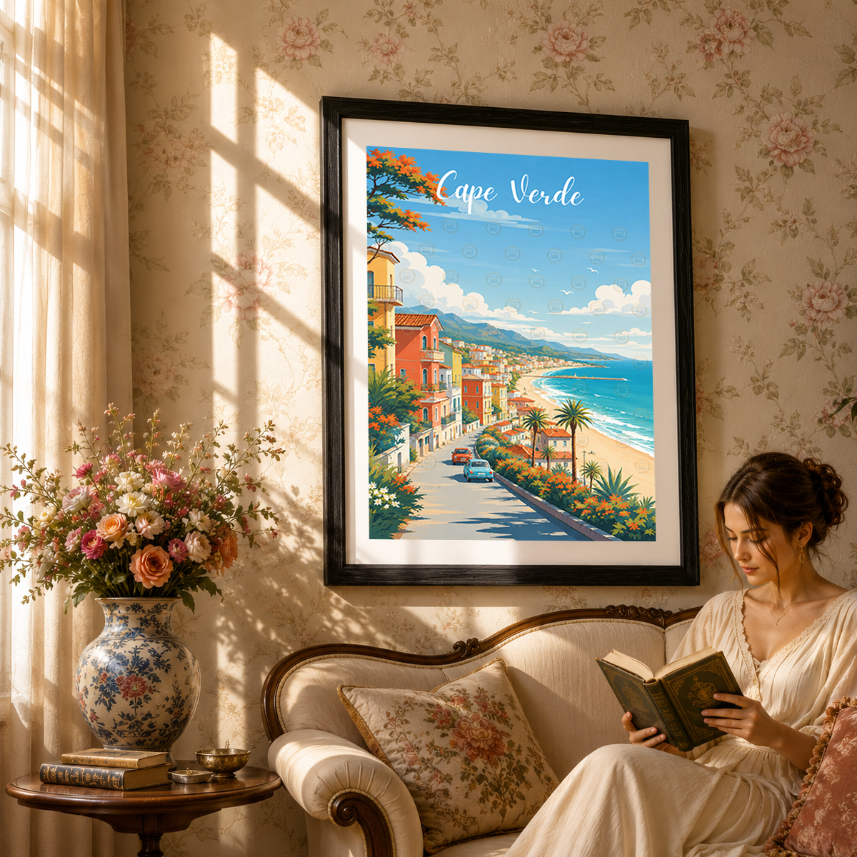 Cape Verde - Travel Art Print Wall Deco Poster