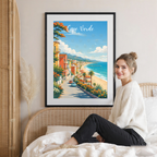 Cape Verde - Travel Art Print Wall Deco Poster