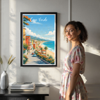 Cape Verde - Travel Art Print Wall Deco Poster