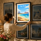 Cape Verde - Travel Art Print Wall Deco Poster