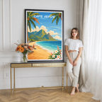 Cape Verde - Travel Art Print Wall Deco Poster