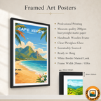 Cape Verde - Travel Art Print Wall Deco Poster