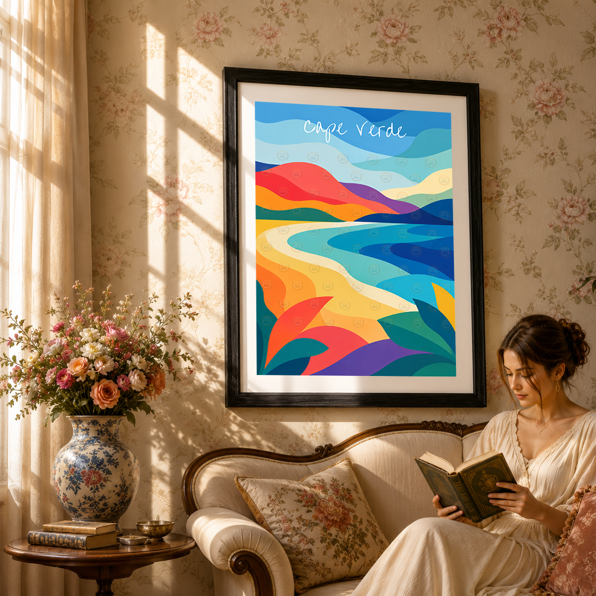 Cape Verde - Travel Art Print Wall Deco Poster