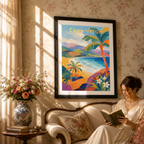 Cape Verde - Travel Art Print Wall Deco Poster