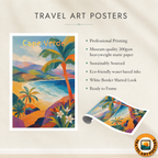 Cape Verde - Travel Art Print Wall Deco Poster