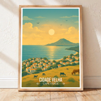 Cidade Velha - Cape Verde - Travel Art Print Wall Deco Poster