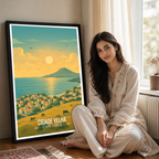 Cidade Velha - Cape Verde - Travel Art Print Wall Deco Poster